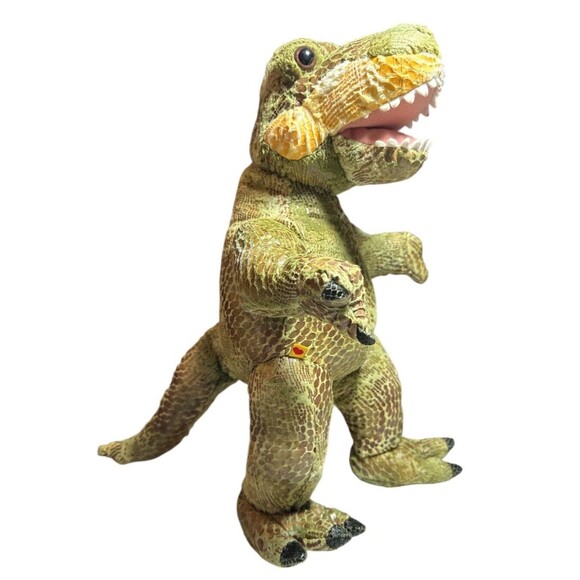 BAB RETIRED T-REX Scaly Build A Bear Green Dinosaur,‎ Surfboard & Scuba Wet Suit - Picture 3 of 8